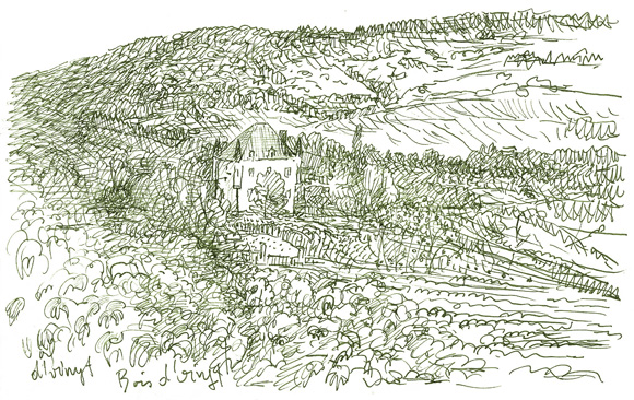 Beaujolais, vallee d'OIng